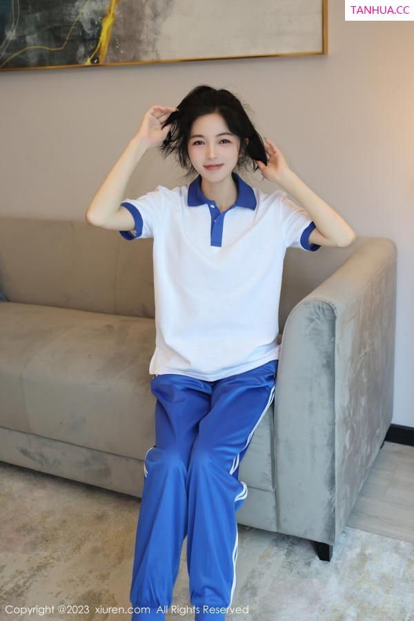 刘蓝蔻 Eva_茜茜 [XiuRen]高清写真图 2023.06.05 No.6855 茜茜Kimi 学妹装美腿第15张图片